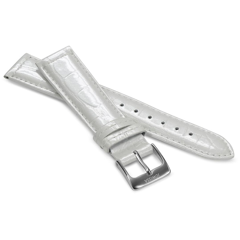 Leather Watch Strap Glossy E3.1484.L