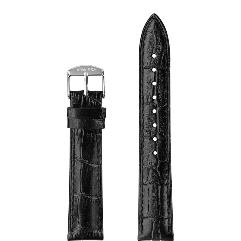 Mat Leather Watch Strap E3.1444.L