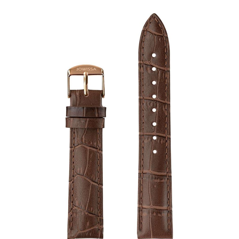 Mat Leather Watch Strap E3.1463.L