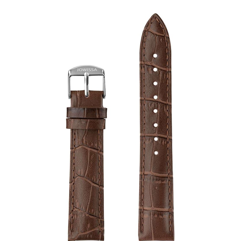 Mat Leather Watch Strap E3.1464.L
