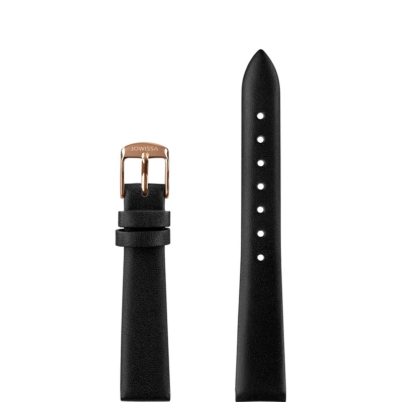 Plain Mat Leather Watch Strap E3.1442.M
