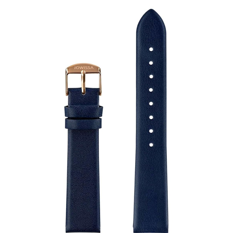 Plain Mat Leather Watch Strap E3.1449.L