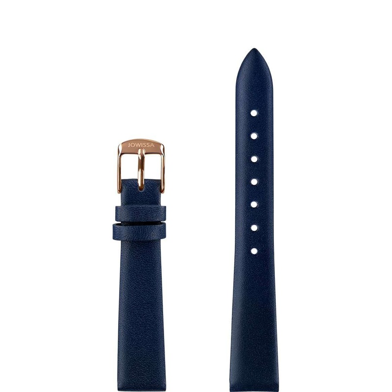 Plain Mat Leather Watch Strap E3.1449.M