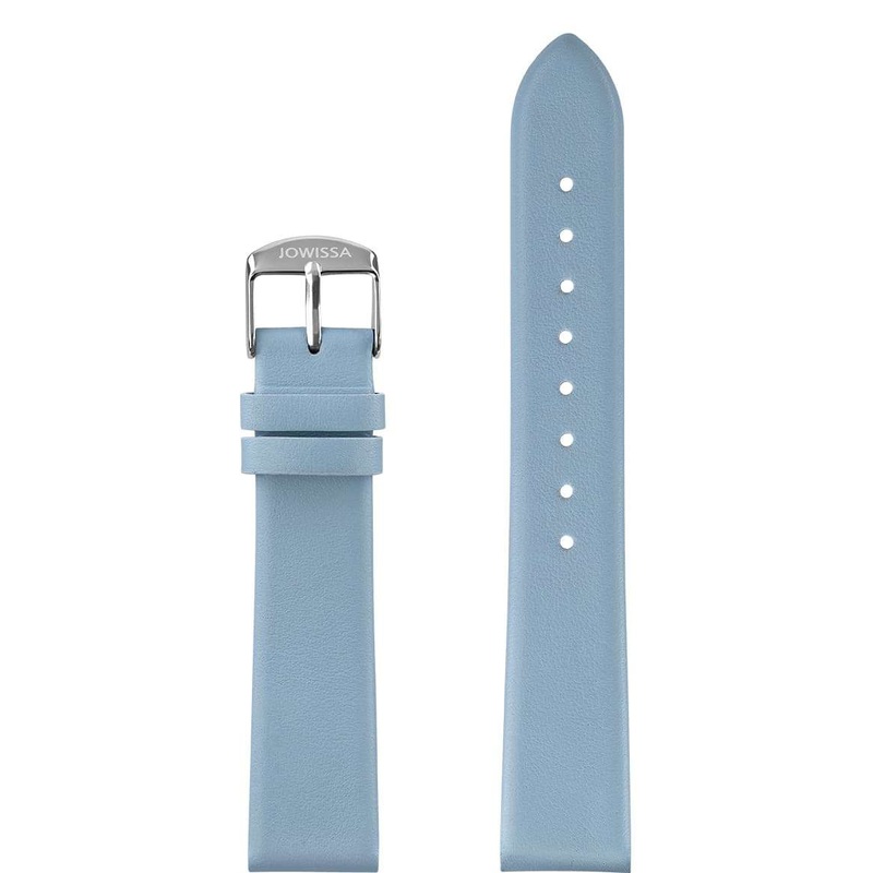 Plain Mat Leather Watch Strap E3.1456.L