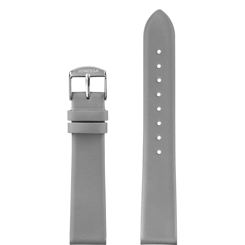 Plain Mat Leather Watch Strap E3.1467.L