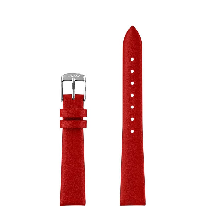 Plain Mat Leather Watch Strap E3.1476.M