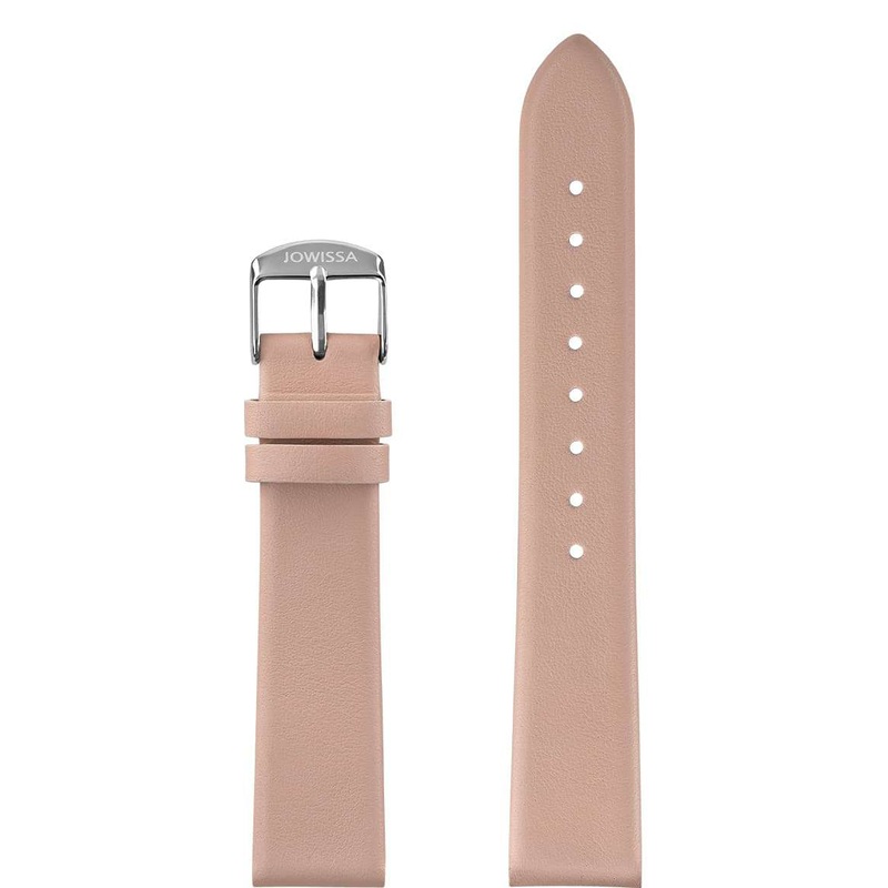 Plain Mat Leather Watch Strap E3.1478.L