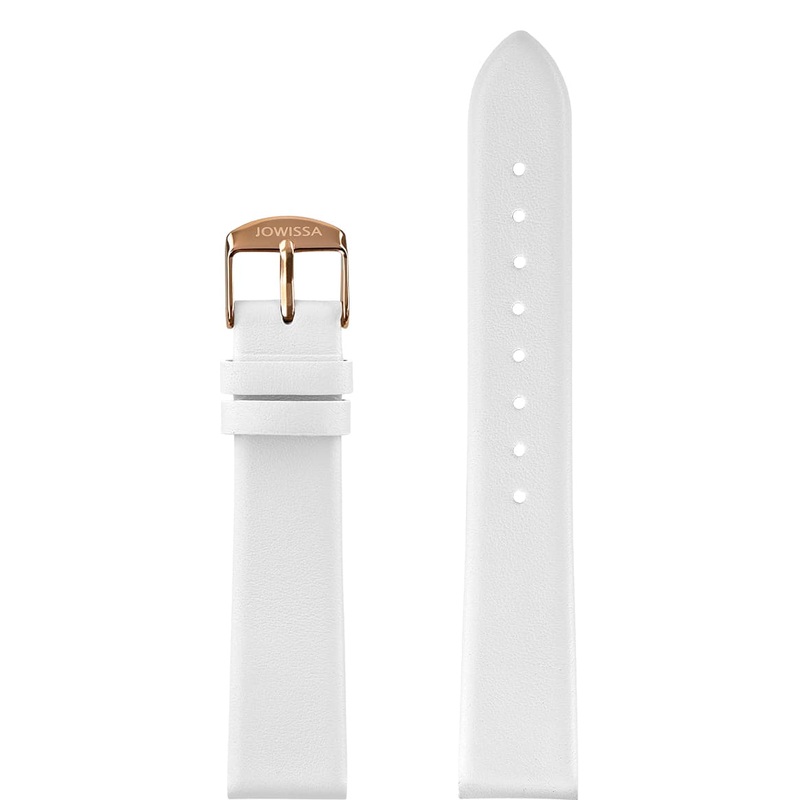 Plain Mat Leather Watch Strap E3.1483.L
