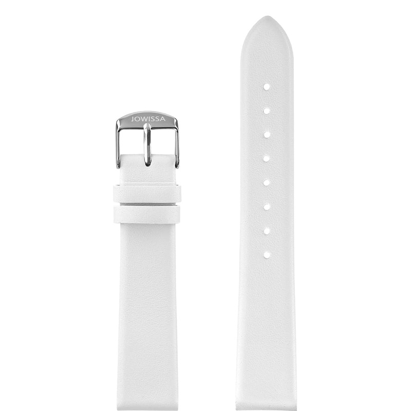 Plain Mat Leather Watch Strap E3.1485.L