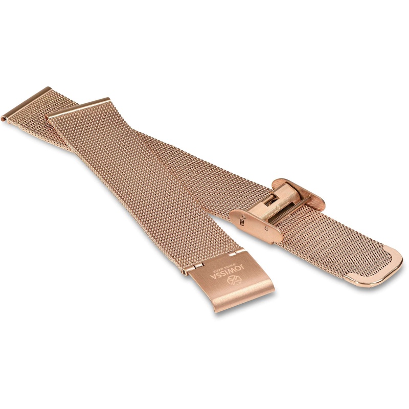 Watch Band Stainless Steel 15mm Rosegold E4.197.M