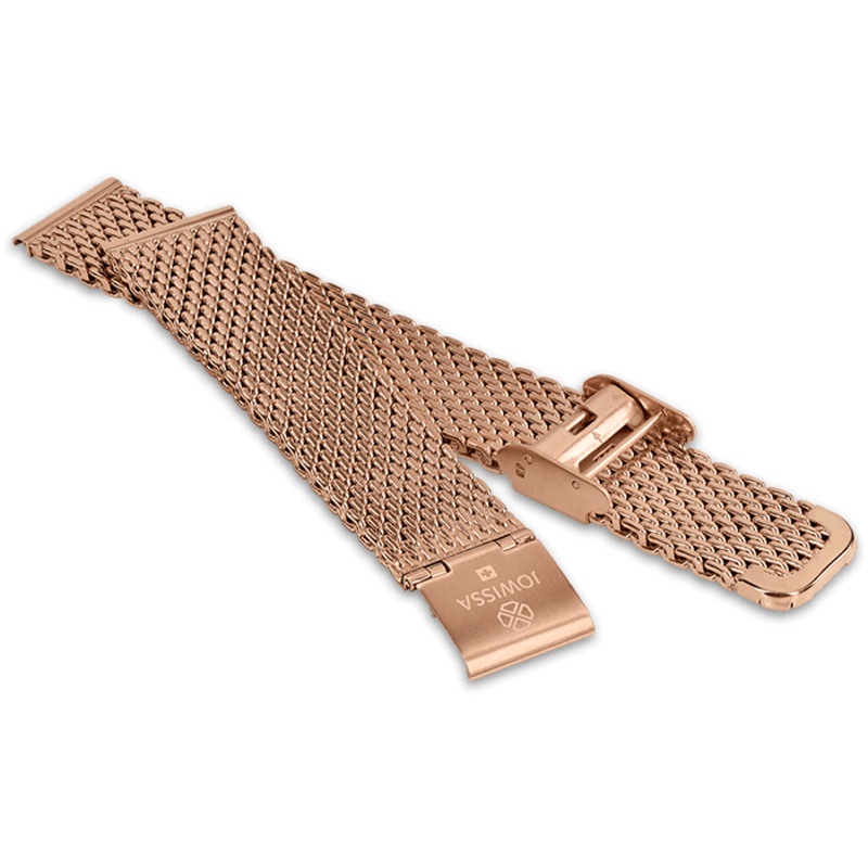Watch Band Stainless Steel 18mm Rosegold E4.195.L
