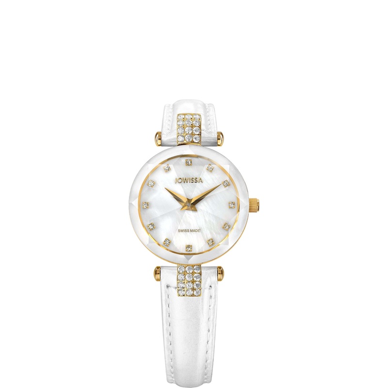 Facet Strass Swiss Ladies Watch J5.618.S