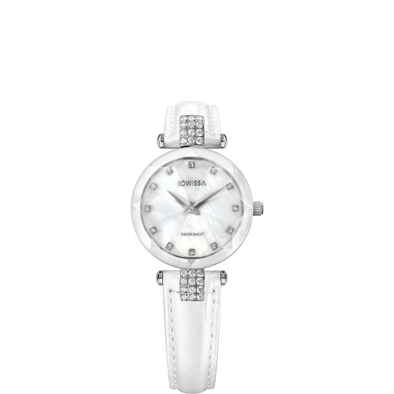 Facet Strass Swiss Ladies Watch J5.619.S