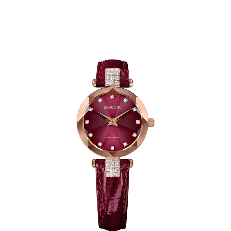 Facet Strass Swiss Ladies Watch J5.624.S
