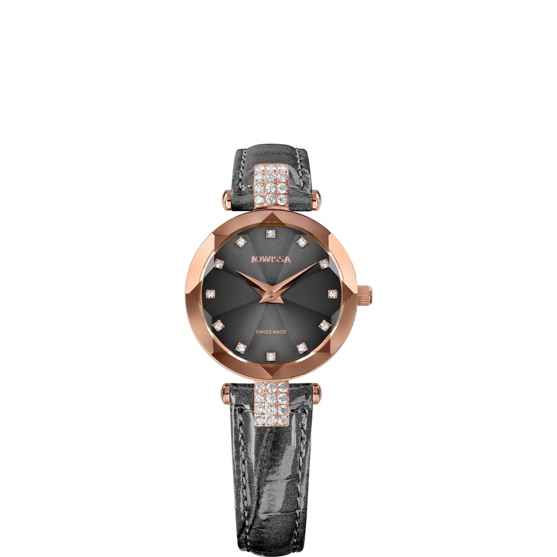 Facet Strass Swiss Ladies Watch J5.627.S
