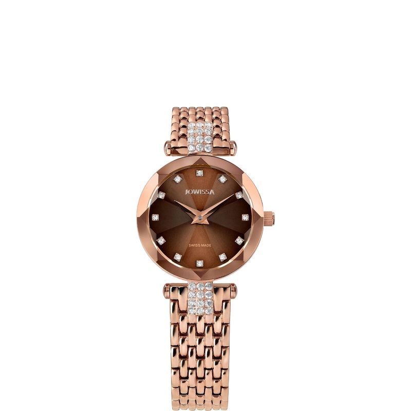 Facet Strass Swiss Ladies Watch J5.724.S