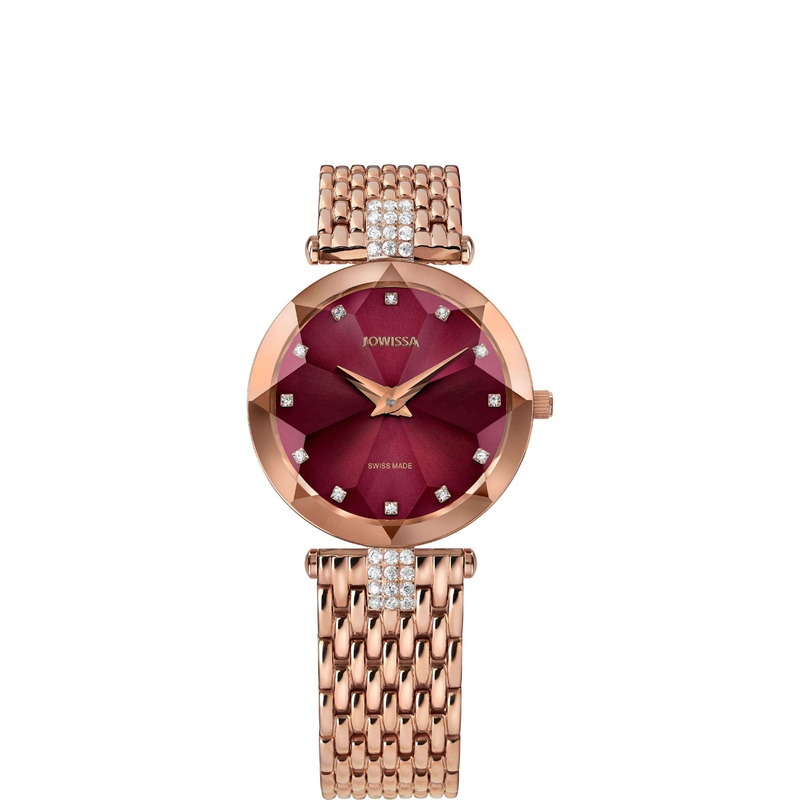 Facet Strass Swiss Ladies Watch J5.772.M