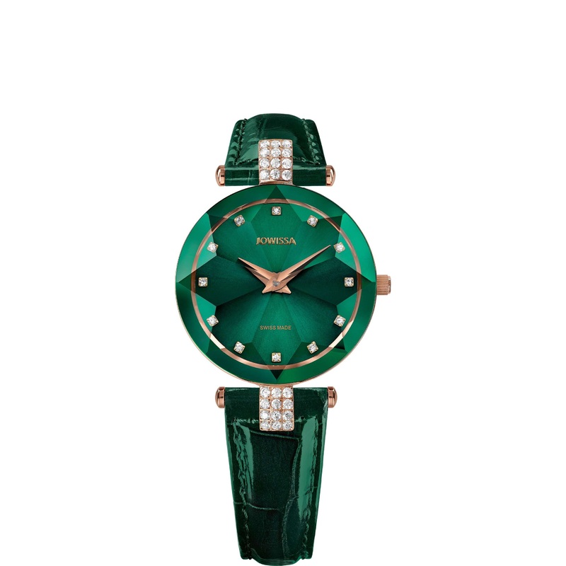 Facet Strass Swiss Ladies Watch J5.775.M