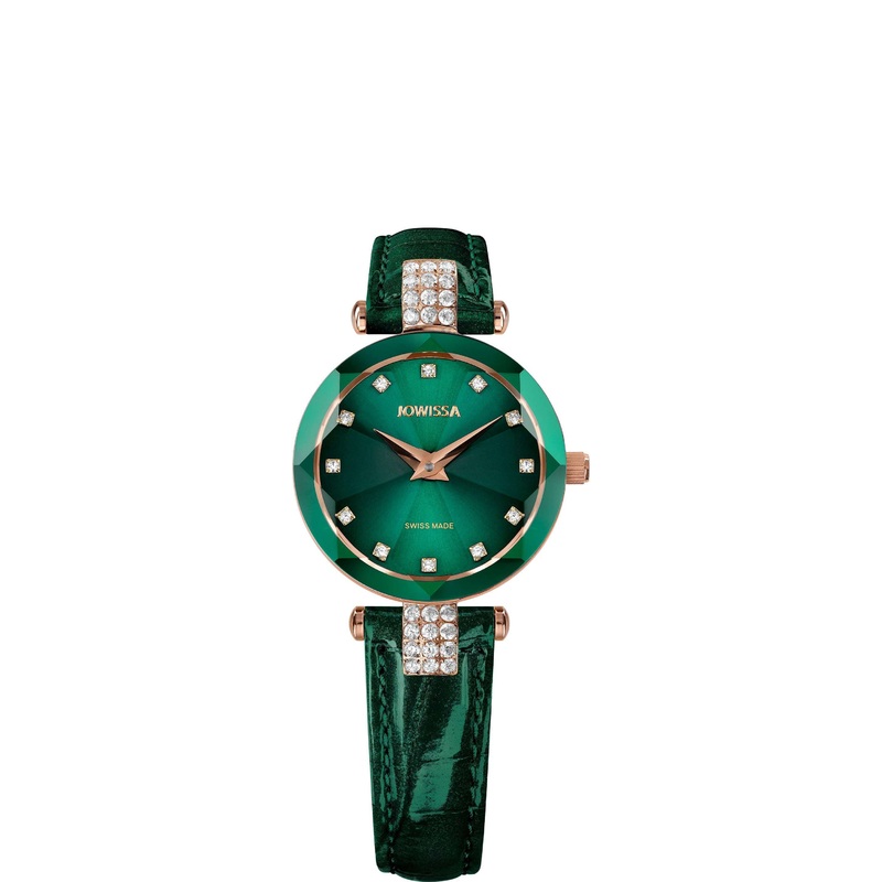 Facet Strass Swiss Ladies Watch J5.775.S
