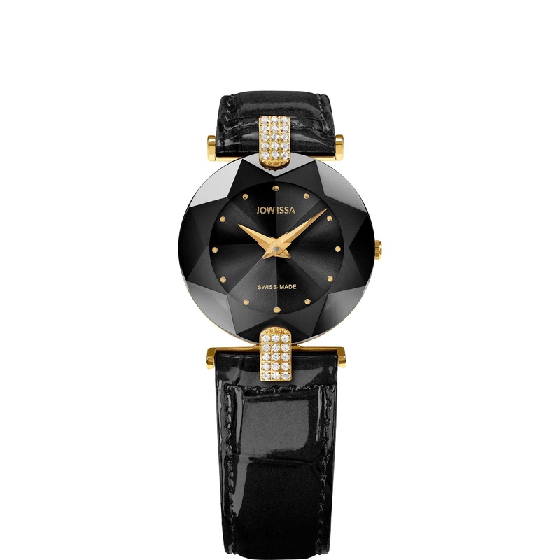 Facet Strass Swiss Ladies Watch J5.007.M