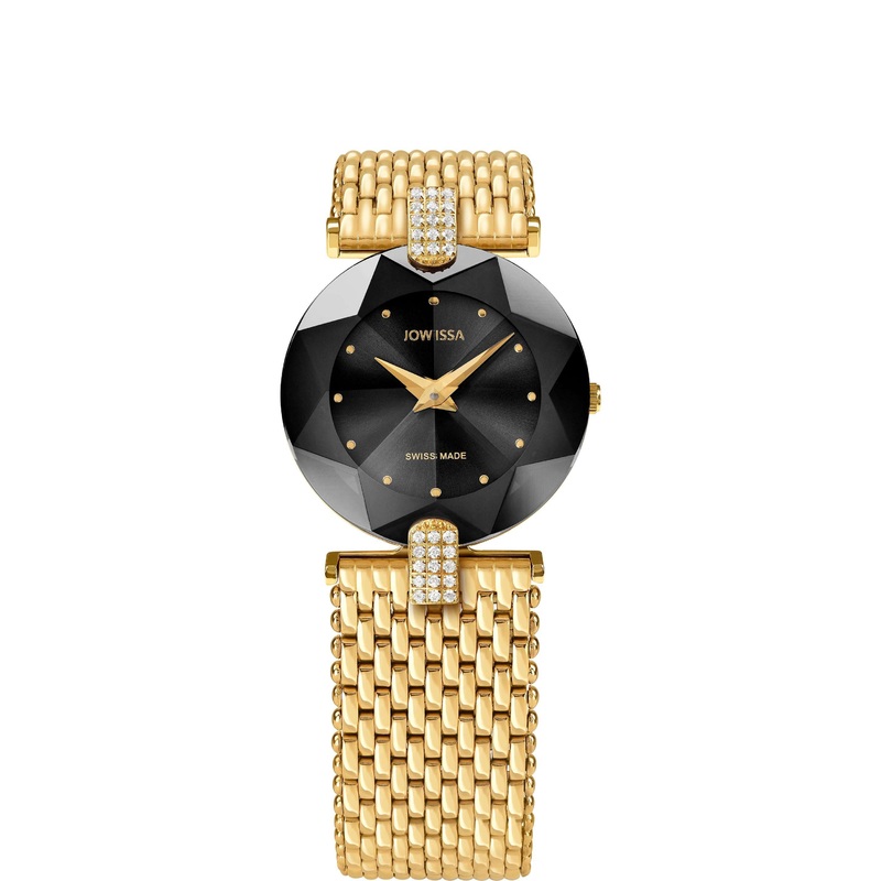 Facet Strass Swiss Ladies Watch J5.008.M