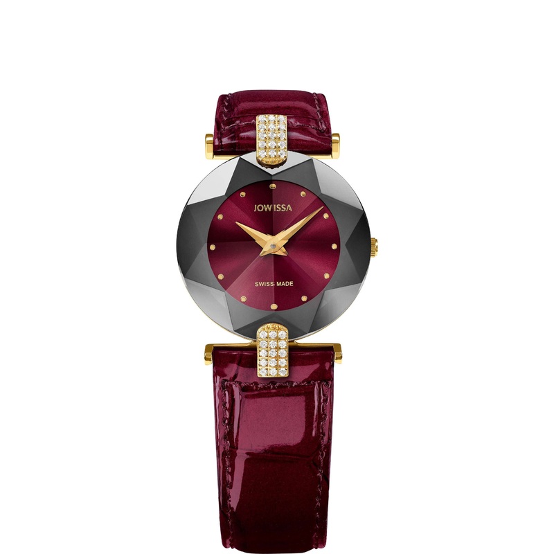 Facet Strass Swiss Ladies Watch J5.013.M