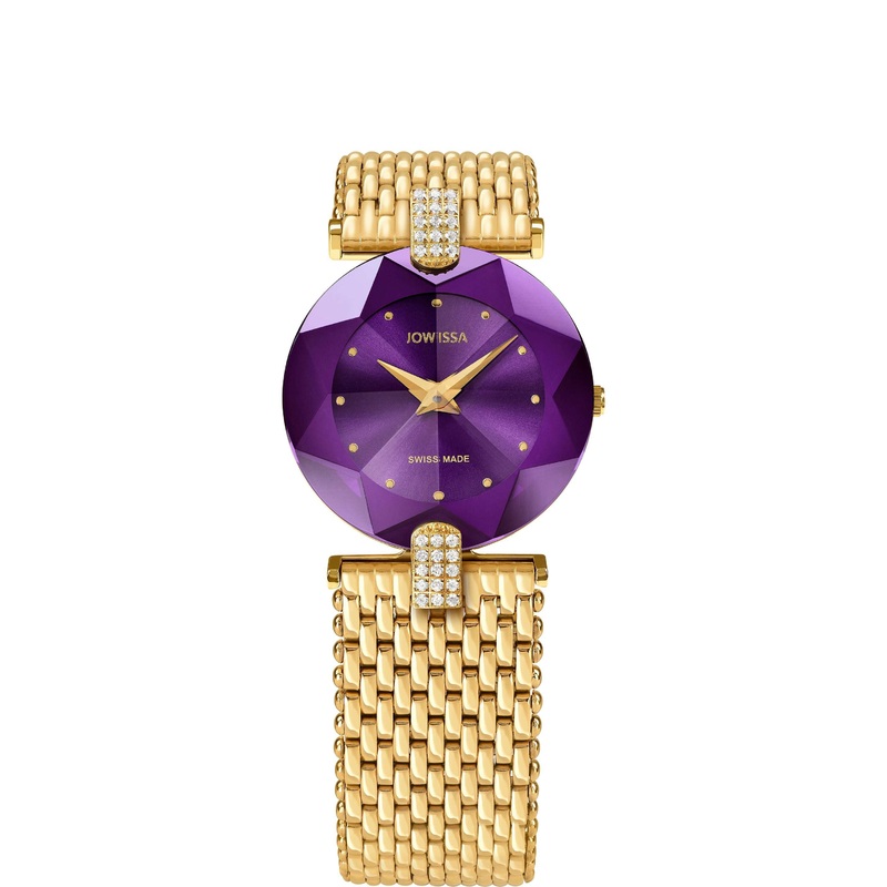 Facet Strass Swiss Ladies Watch J5.016.M