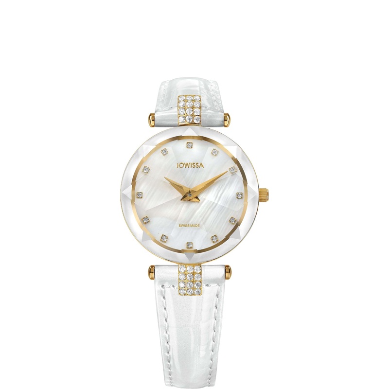 Facet Strass Swiss Ladies Watch J5.618.M