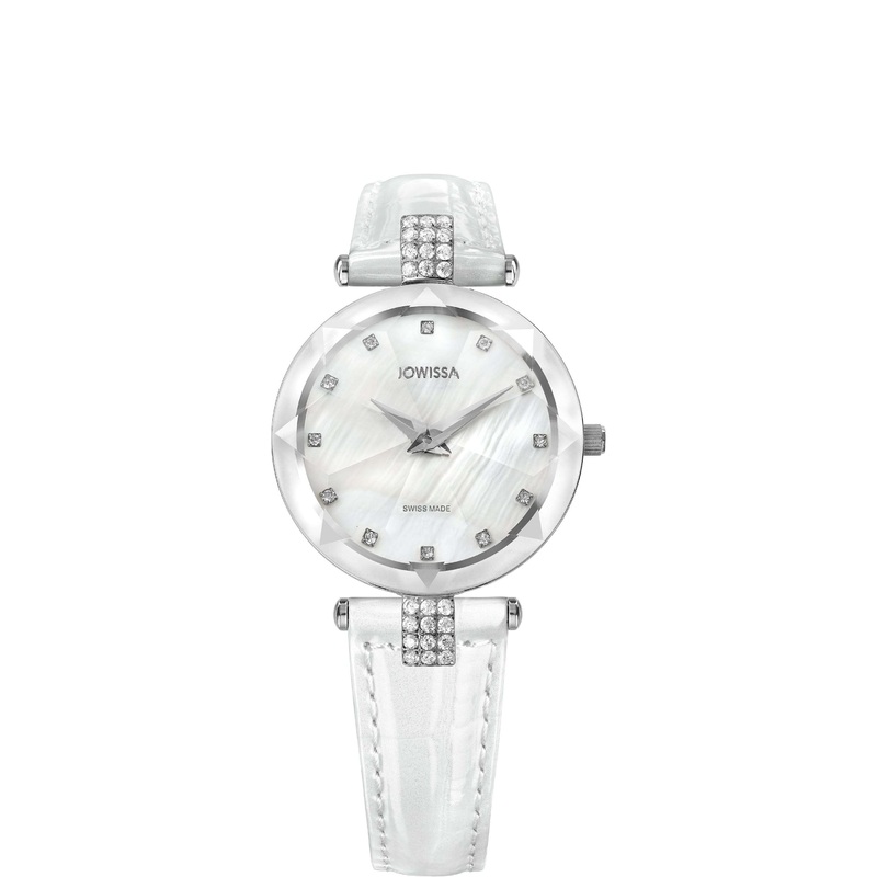 Facet Strass Swiss Ladies Watch J5.619.M
