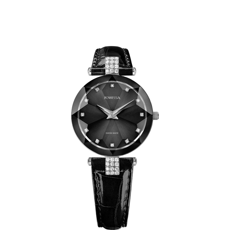 Facet Strass Swiss Ladies Watch J5.620.M