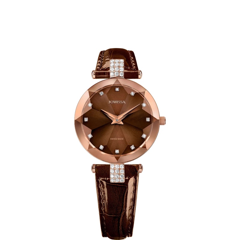 Facet Strass Swiss Ladies Watch J5.625.M