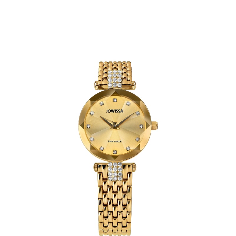 Facet Strass Swiss Ladies Watch J5.629.S