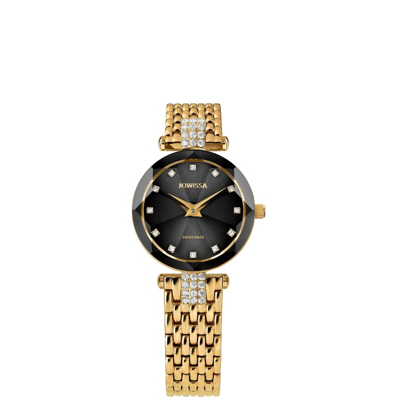 Facet Strass Swiss Ladies Watch J5.630.S