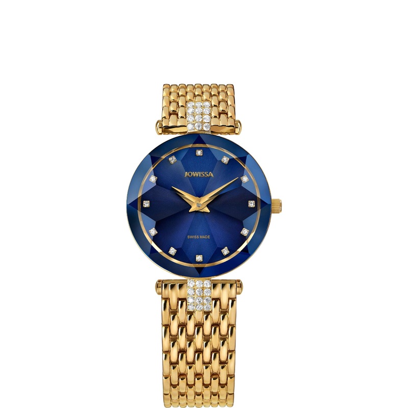 Facet Strass Swiss Ladies Watch J5.632.M