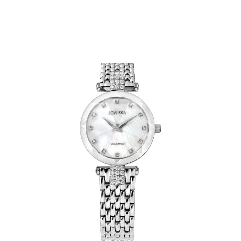 Facet Strass Swiss Ladies Watch J5.636.S