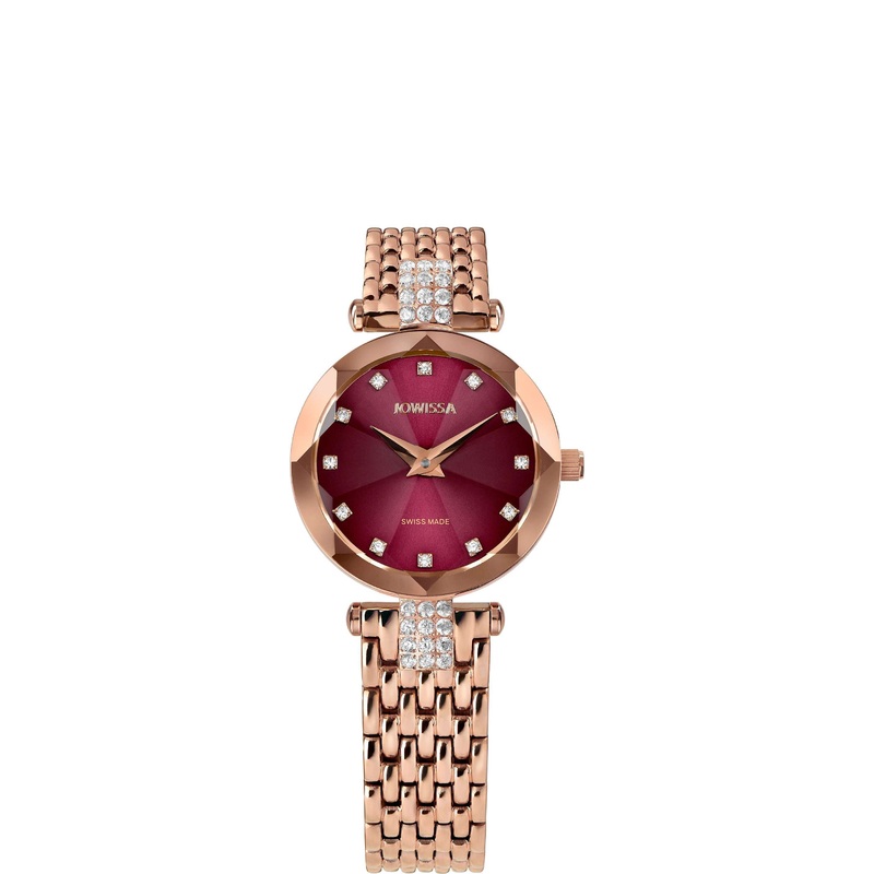 Facet Strass Swiss Ladies Watch J5.714.S