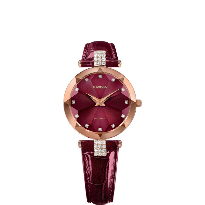 Facet Strass Swiss Ladies Watch J5.624.M
