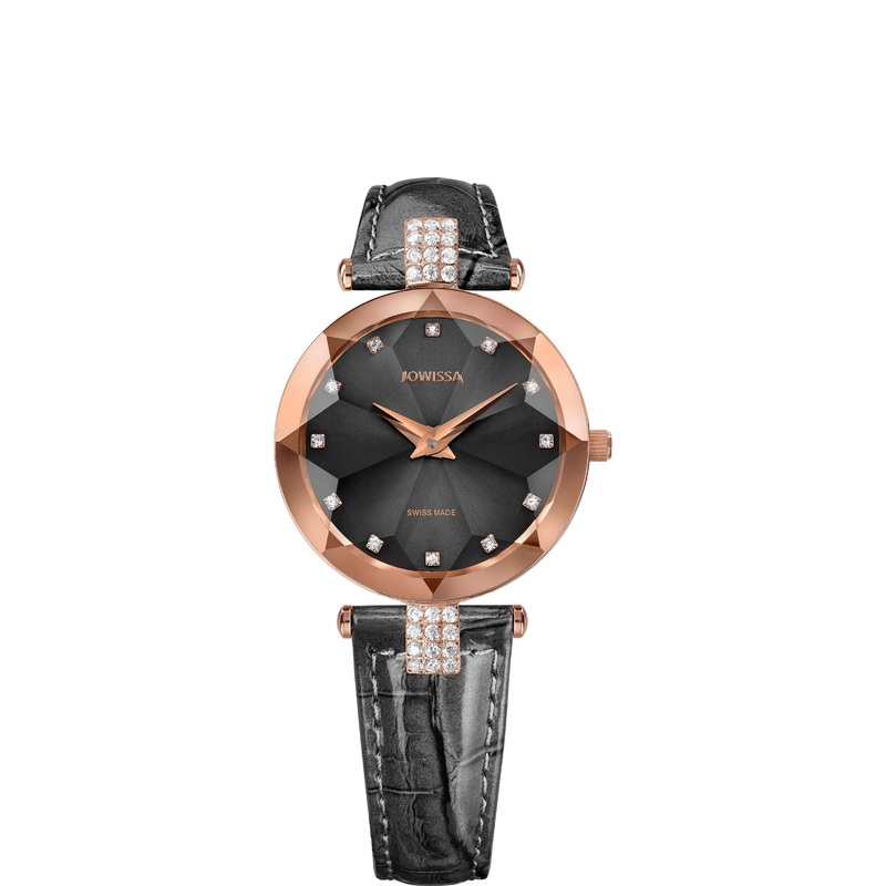 Facet Strass Swiss Ladies Watch J5.627.M