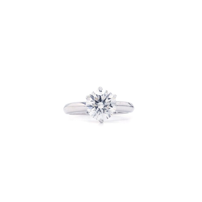 1.25 ct. Lab-Created Diamond Ring in 14K White Gold