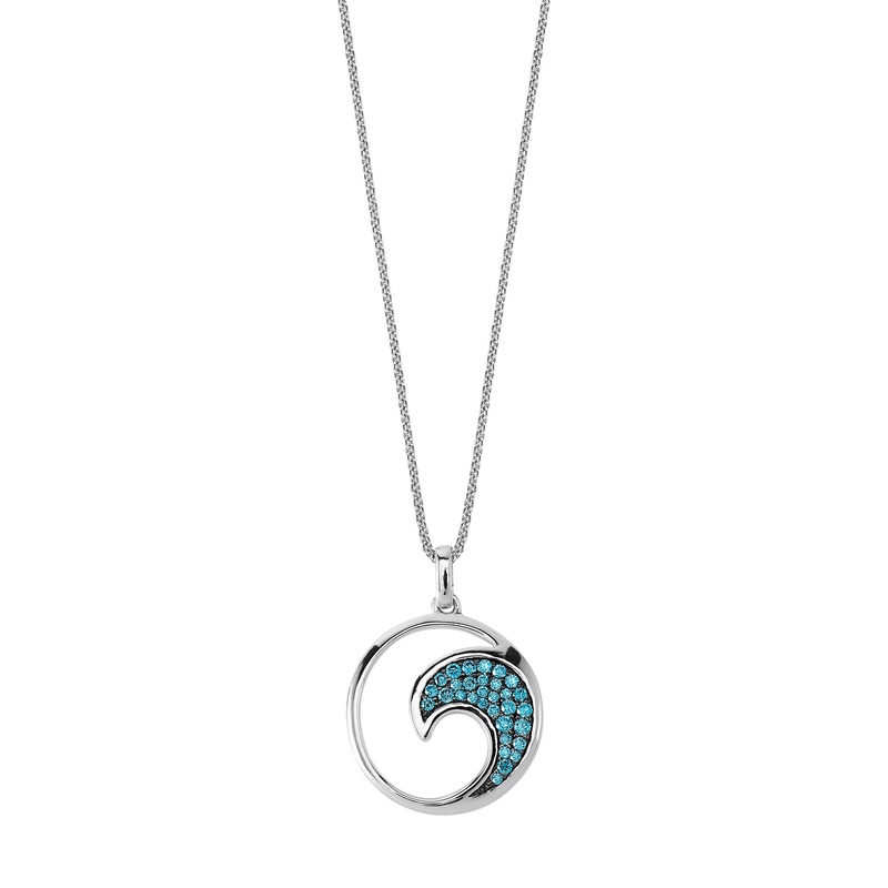 Island Vibes Wave Pendant